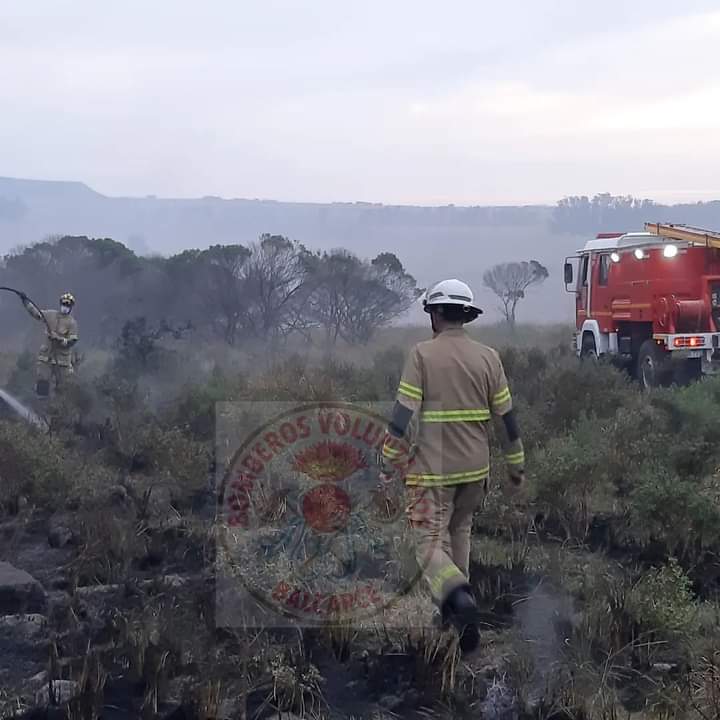 Noticias Incendio Forestal En Un Sector De Banquina De La Ruta 77